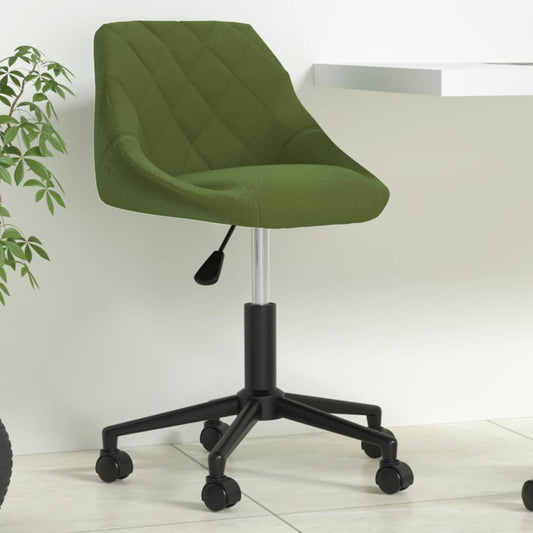 Kantoorstoel draaibaar fluweel lichtgroen is nu te koop bij PeponiXL, paradijselijk wonen!