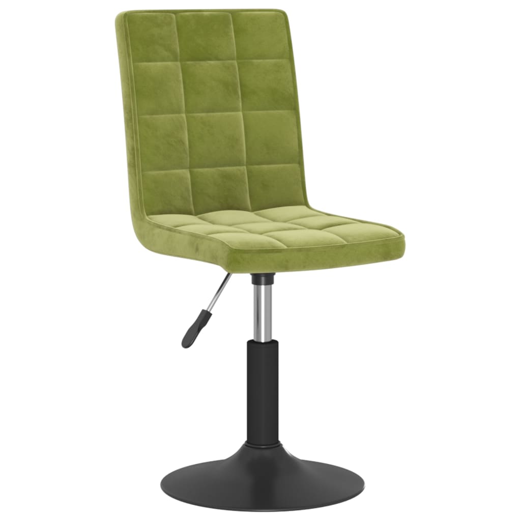 Eetkamerstoelen draaibaar 2 st fluweel lichtgroen is nu te koop bij PeponiXL, paradijselijk wonen!