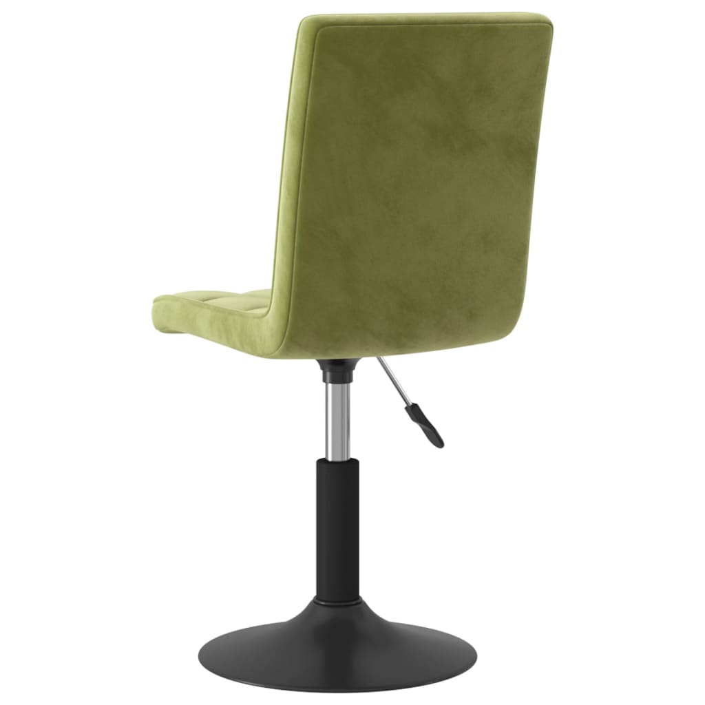 Eetkamerstoelen draaibaar 2 st fluweel lichtgroen is nu te koop bij PeponiXL, paradijselijk wonen!