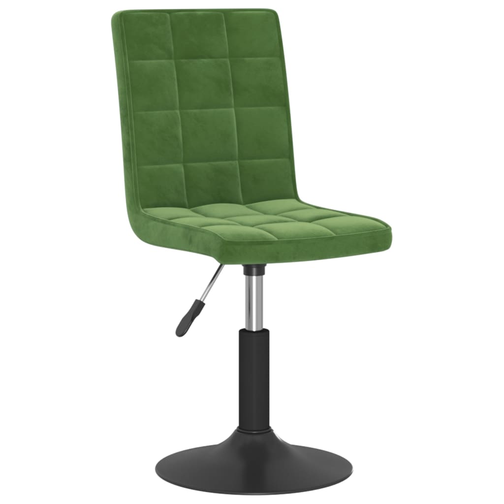 Eetkamerstoelen draaibaar 2 st fluweel donkergroen is nu te koop bij PeponiXL, paradijselijk wonen!