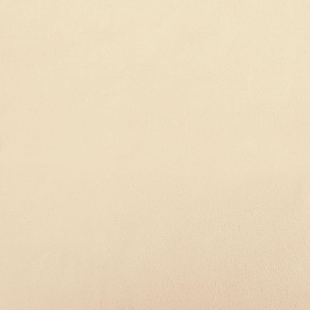 Barkrukken 2 st fluweel crèmekleurig is nu te koop bij PeponiXL, paradijselijk wonen!