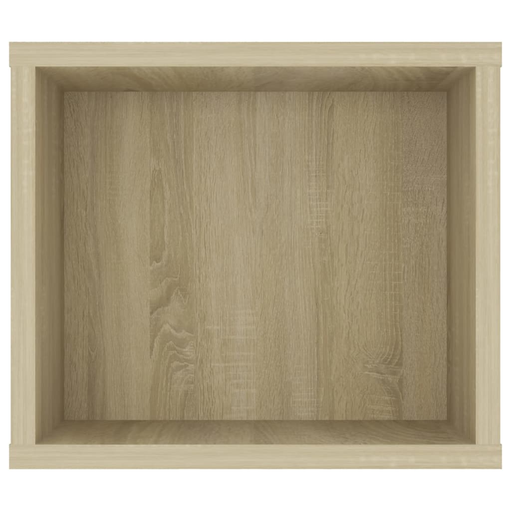 Tv-hangmeubel 100x30x26,5 cm bewerkt hout sonoma eikenkleurig is nu te koop bij PeponiXL, paradijselijk wonen!