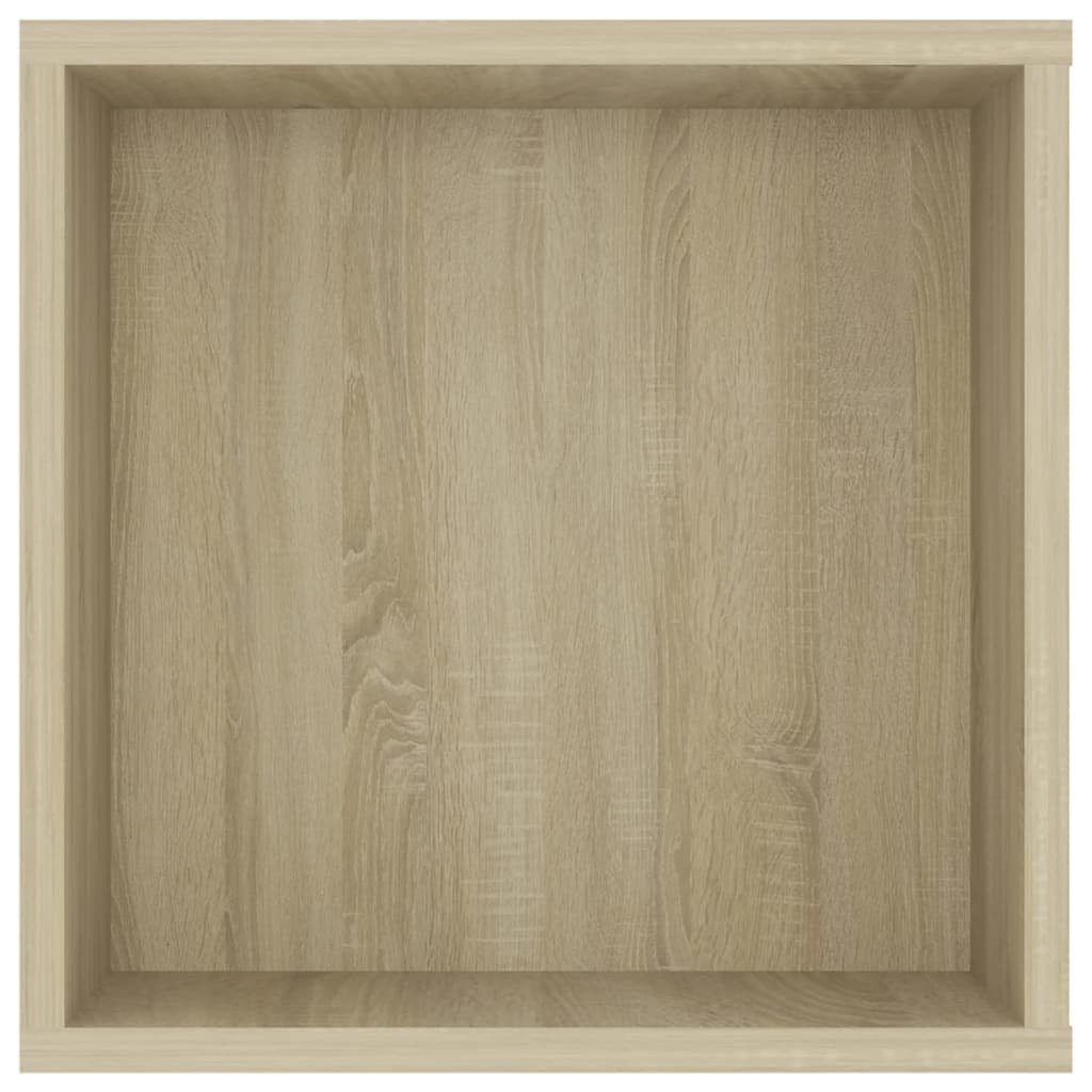 Tv-wandmeubel 102x35x35 cm bewerkt hout sonoma eikenkleurig is nu te koop bij PeponiXL, paradijselijk wonen!