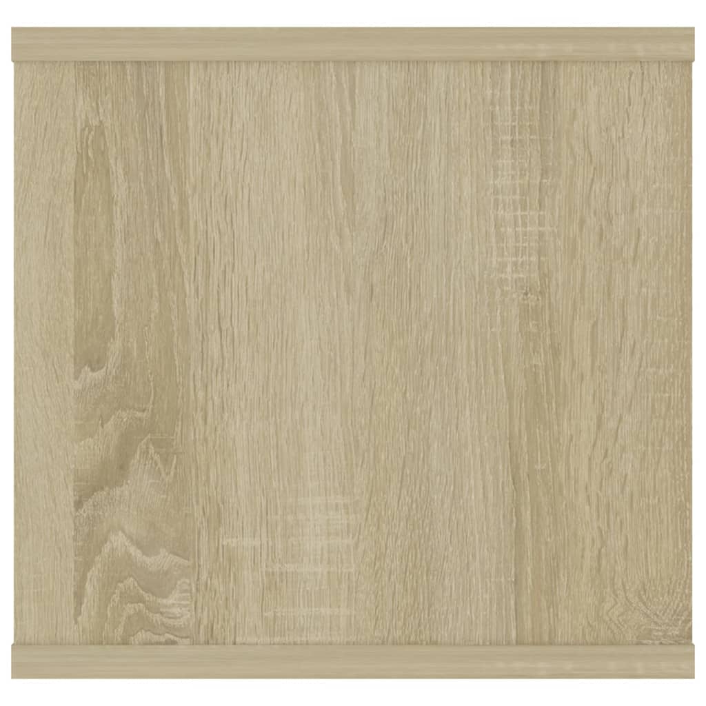 Wandschap 102x30x29 cm bewerkt hout sonoma eikenkleurig is nu te koop bij PeponiXL, paradijselijk wonen!