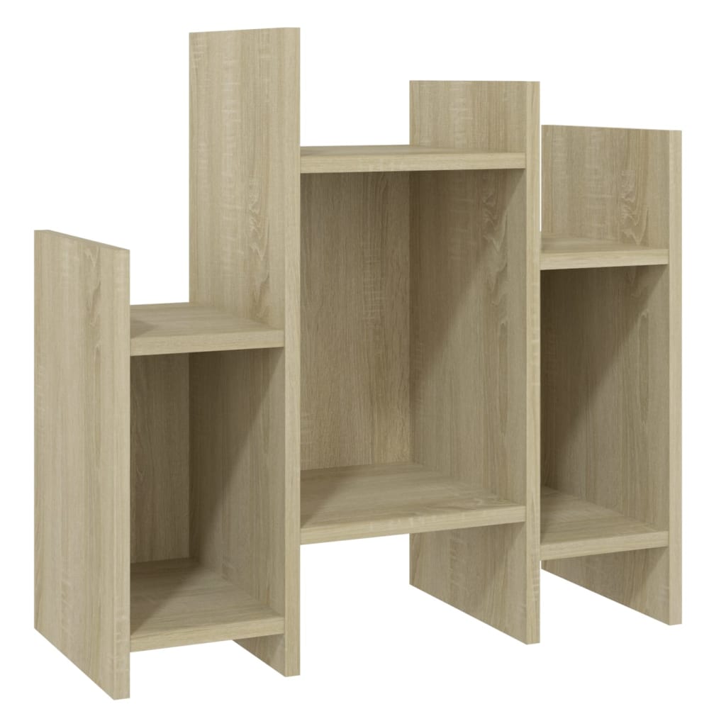 Bijzetkast 60x26x60 cm bewerkt hout sonoma eikenkleurig is nu te koop bij PeponiXL, paradijselijk wonen!