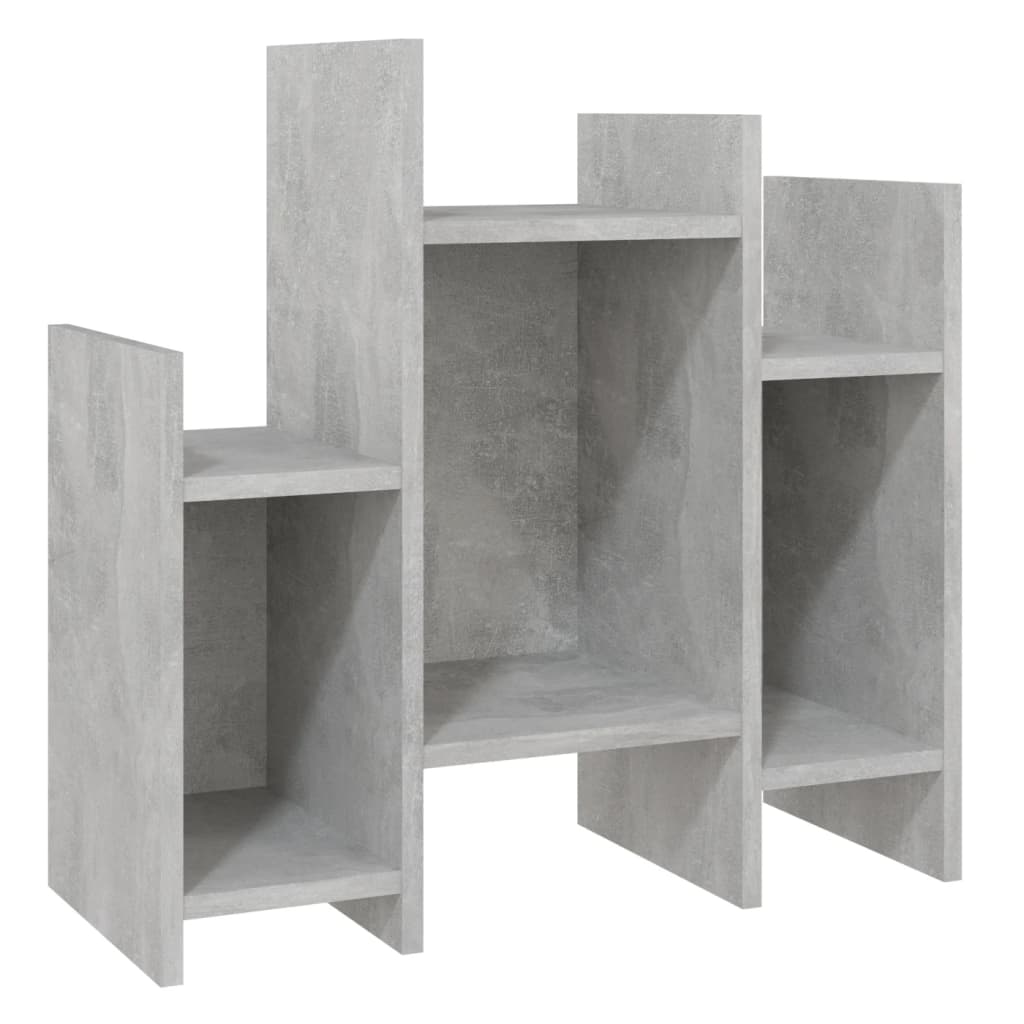 Bijzetkast 60x26x60 cm bewerkt hout betongrijs is nu te koop bij PeponiXL, paradijselijk wonen!