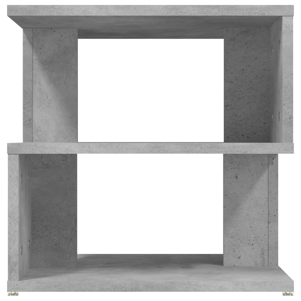 Bijzettafel 40x40x40 cm bewerkt hout betongrijs is nu te koop bij PeponiXL, paradijselijk wonen!