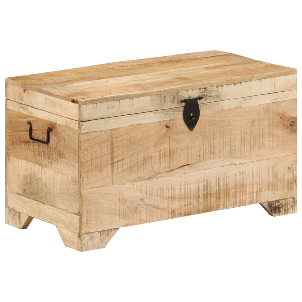 Opbergkist massief ruw mangohout is nu te koop bij PeponiXL, paradijselijk wonen!