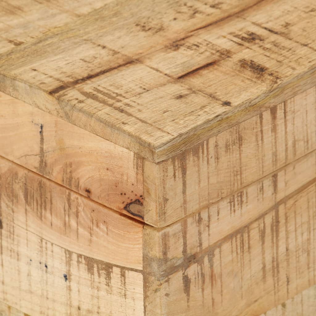 Opbergkist massief ruw mangohout is nu te koop bij PeponiXL, paradijselijk wonen!