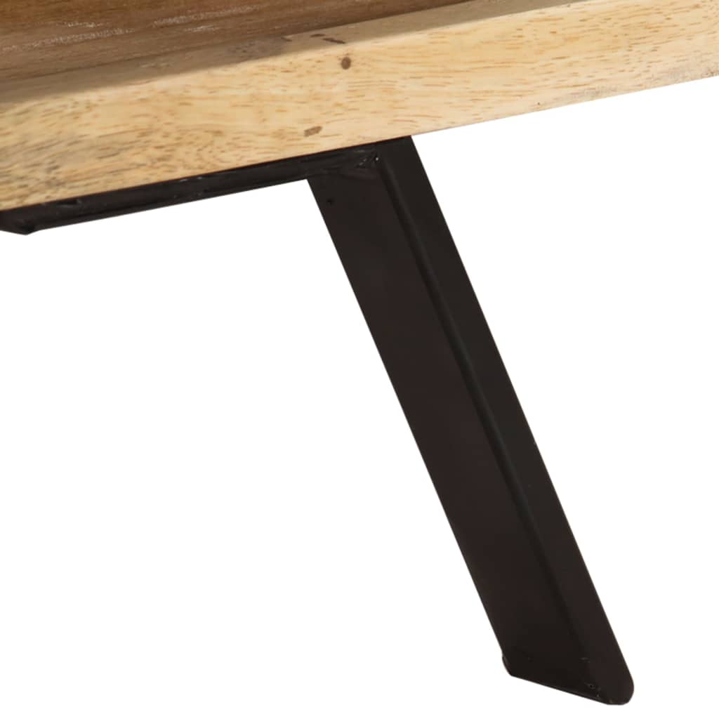 Tv-meubel 110x30x40 cm massief mangohout is nu te koop bij PeponiXL, paradijselijk wonen!