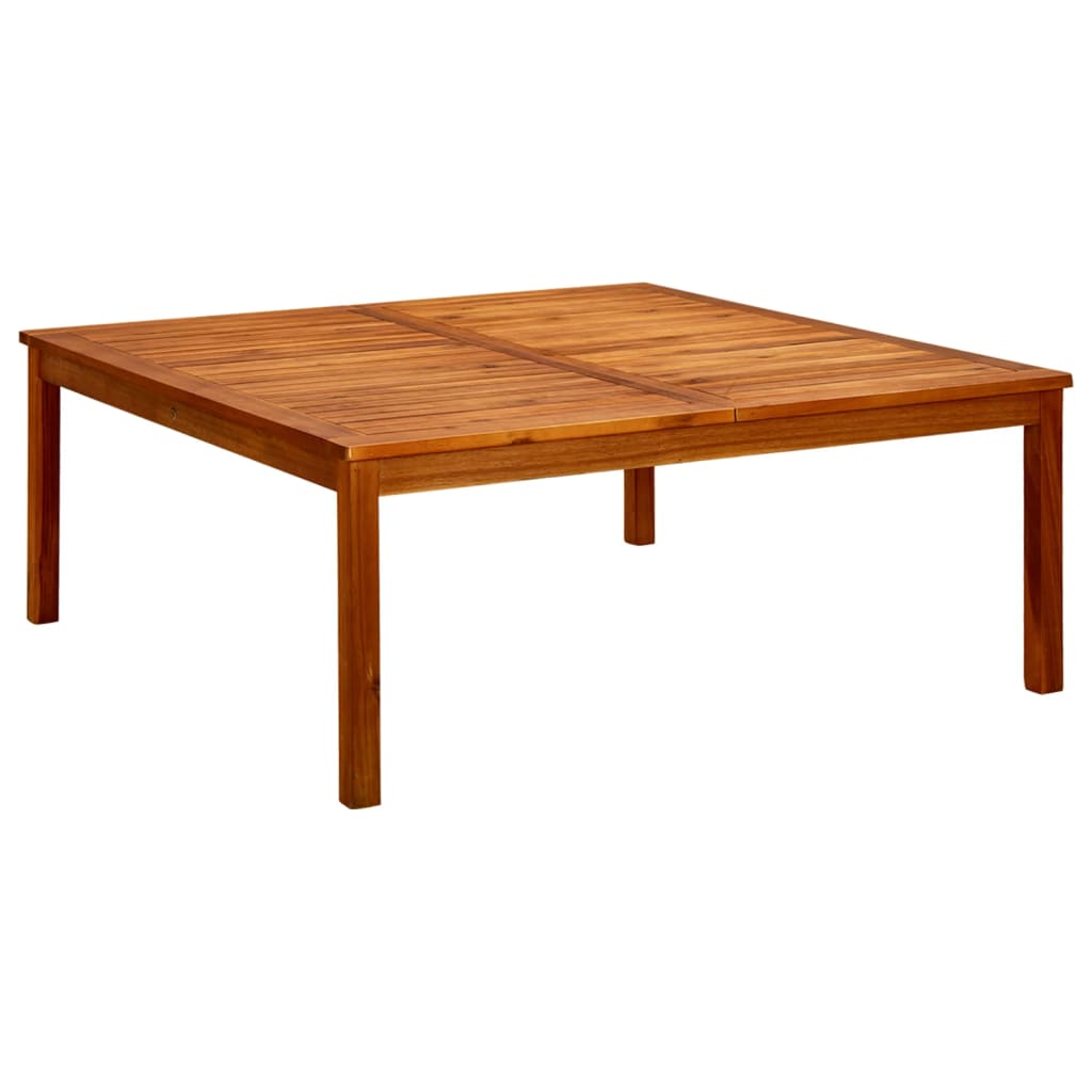 Tuintafel 110x110x45 cm massief acaciahout is nu te koop bij PeponiXL, paradijselijk wonen!