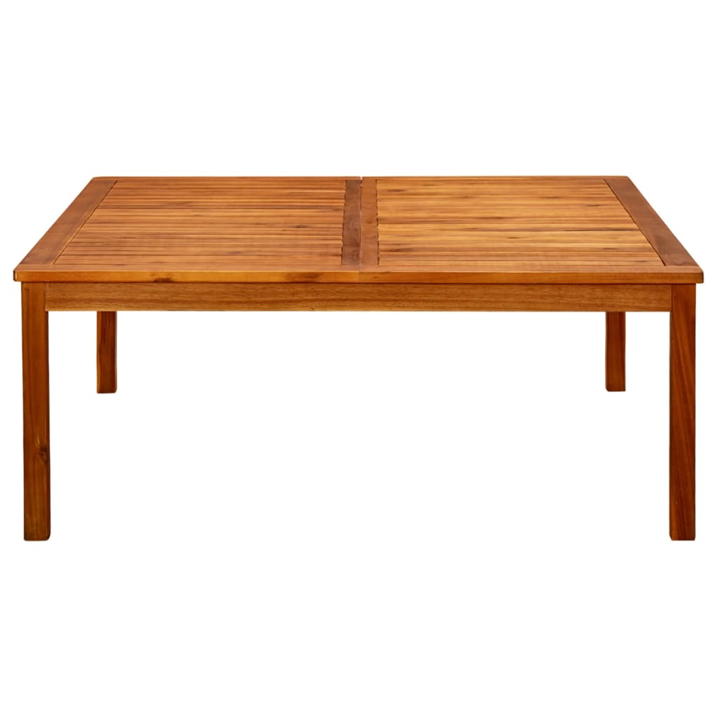 Tuintafel 110x110x45 cm massief acaciahout is nu te koop bij PeponiXL, paradijselijk wonen!