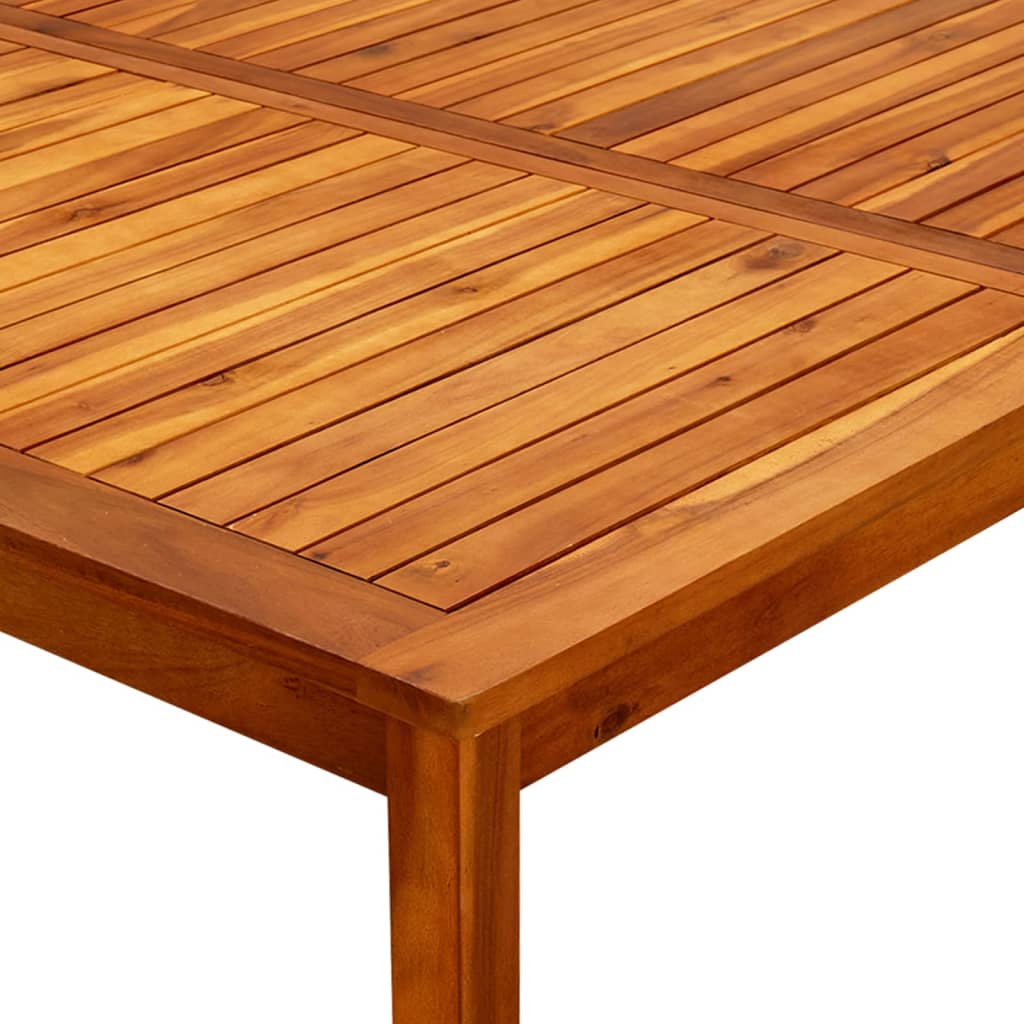 Tuintafel 110x110x45 cm massief acaciahout is nu te koop bij PeponiXL, paradijselijk wonen!