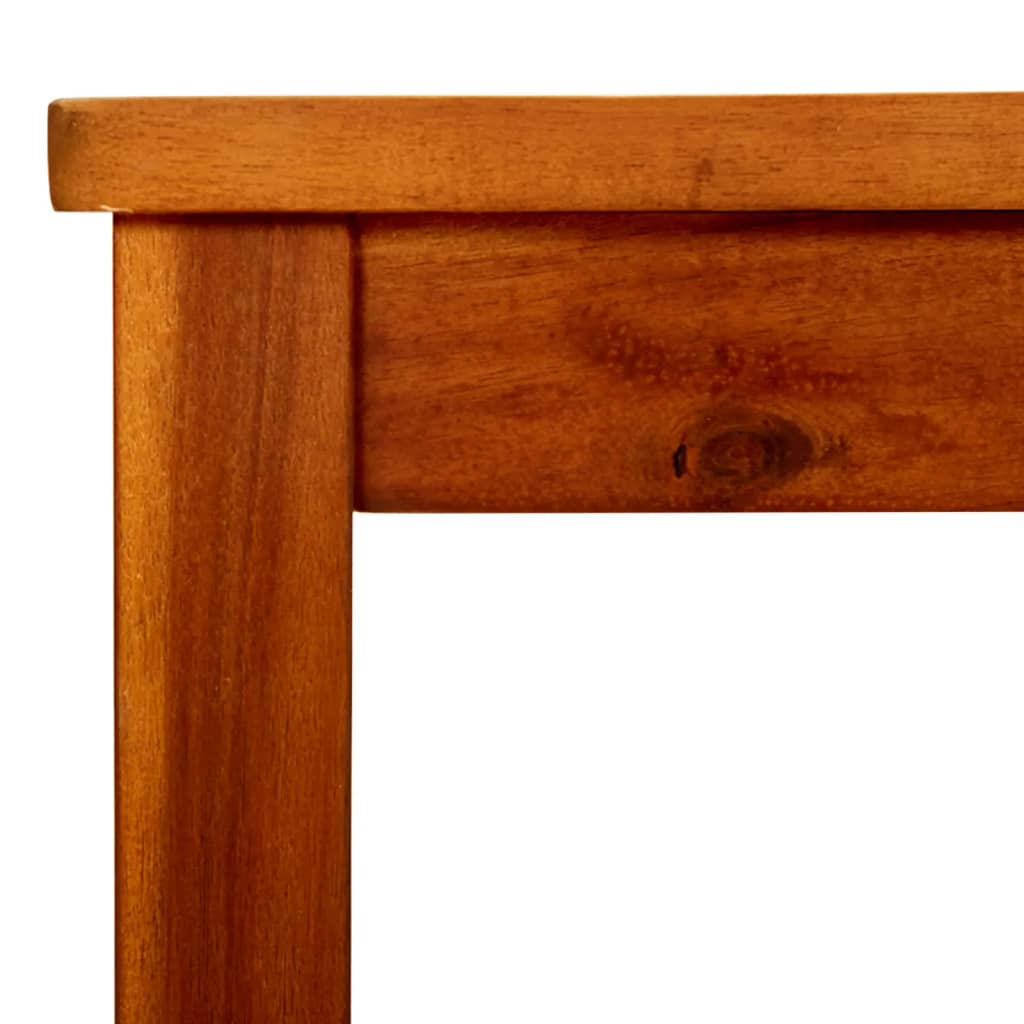 Tuintafel 110x110x45 cm massief acaciahout is nu te koop bij PeponiXL, paradijselijk wonen!