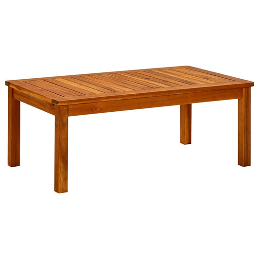 Tuintafel 90x50x36 cm massief acaciahout is nu te koop bij PeponiXL, paradijselijk wonen!