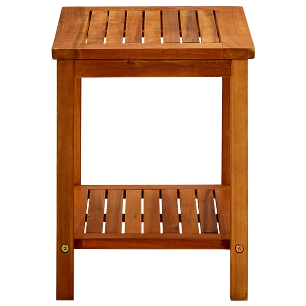 Salontafel 50x35x45 cm massief acaciahout is nu te koop bij PeponiXL, paradijselijk wonen!