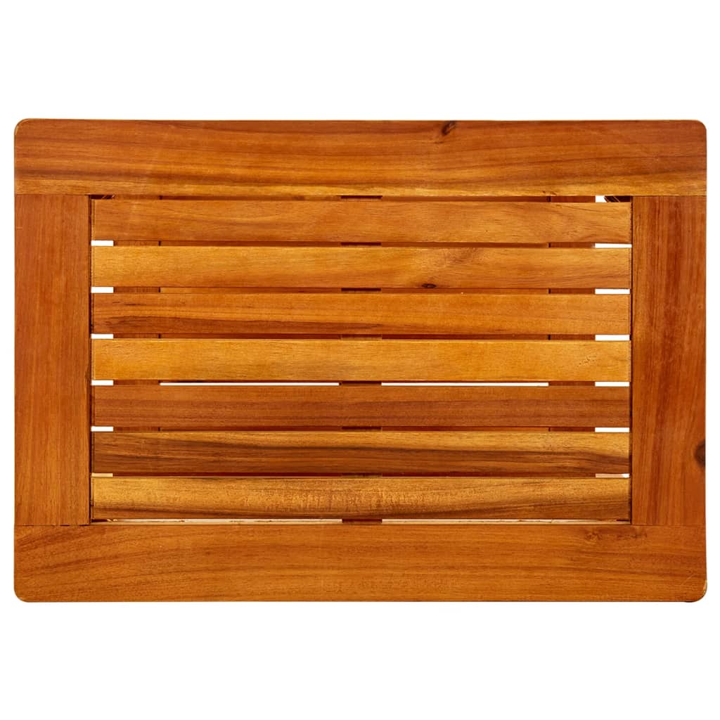Salontafel 50x35x45 cm massief acaciahout is nu te koop bij PeponiXL, paradijselijk wonen!