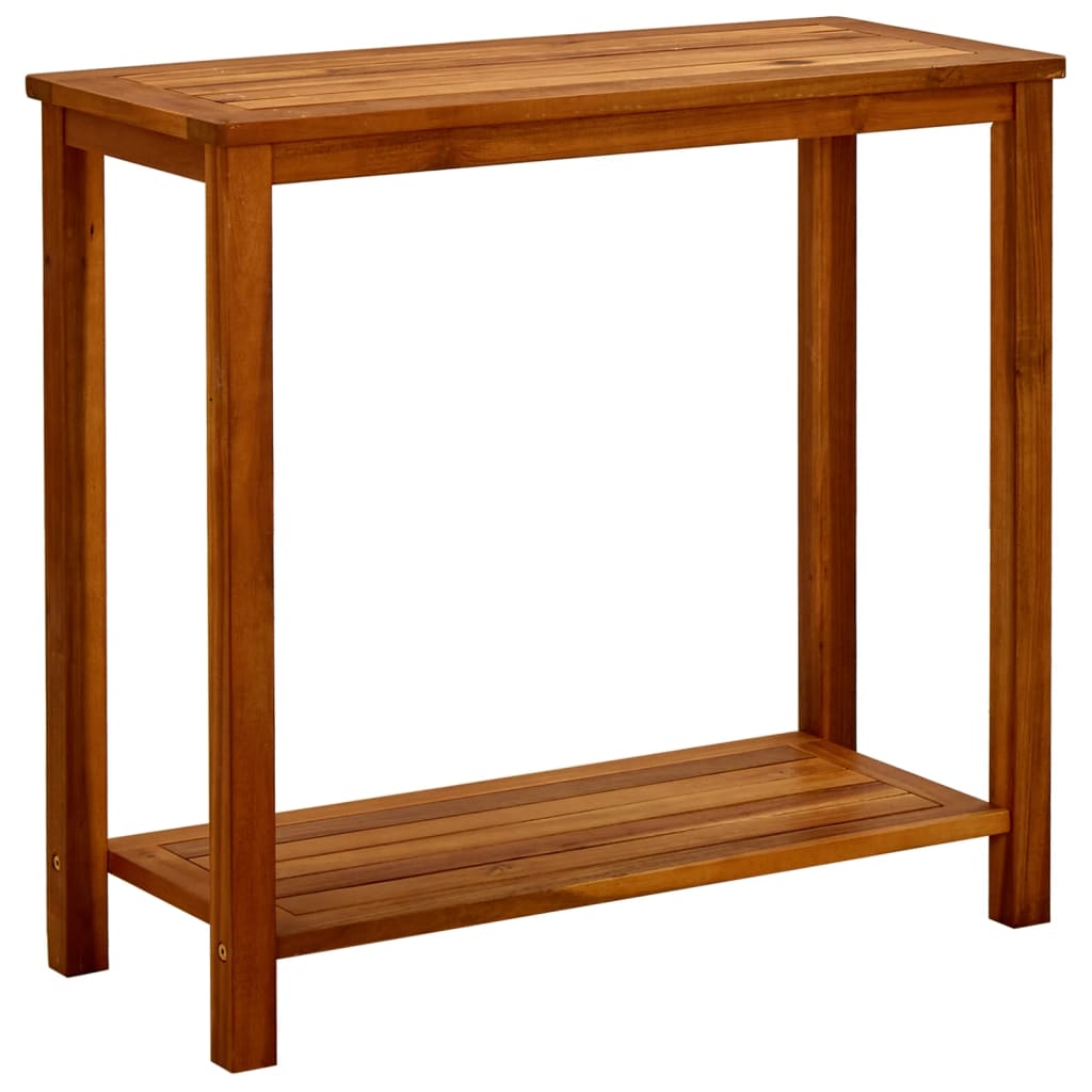 Tuinwandtafel 80x35x75 cm massief acaciahout is nu te koop bij PeponiXL, paradijselijk wonen!