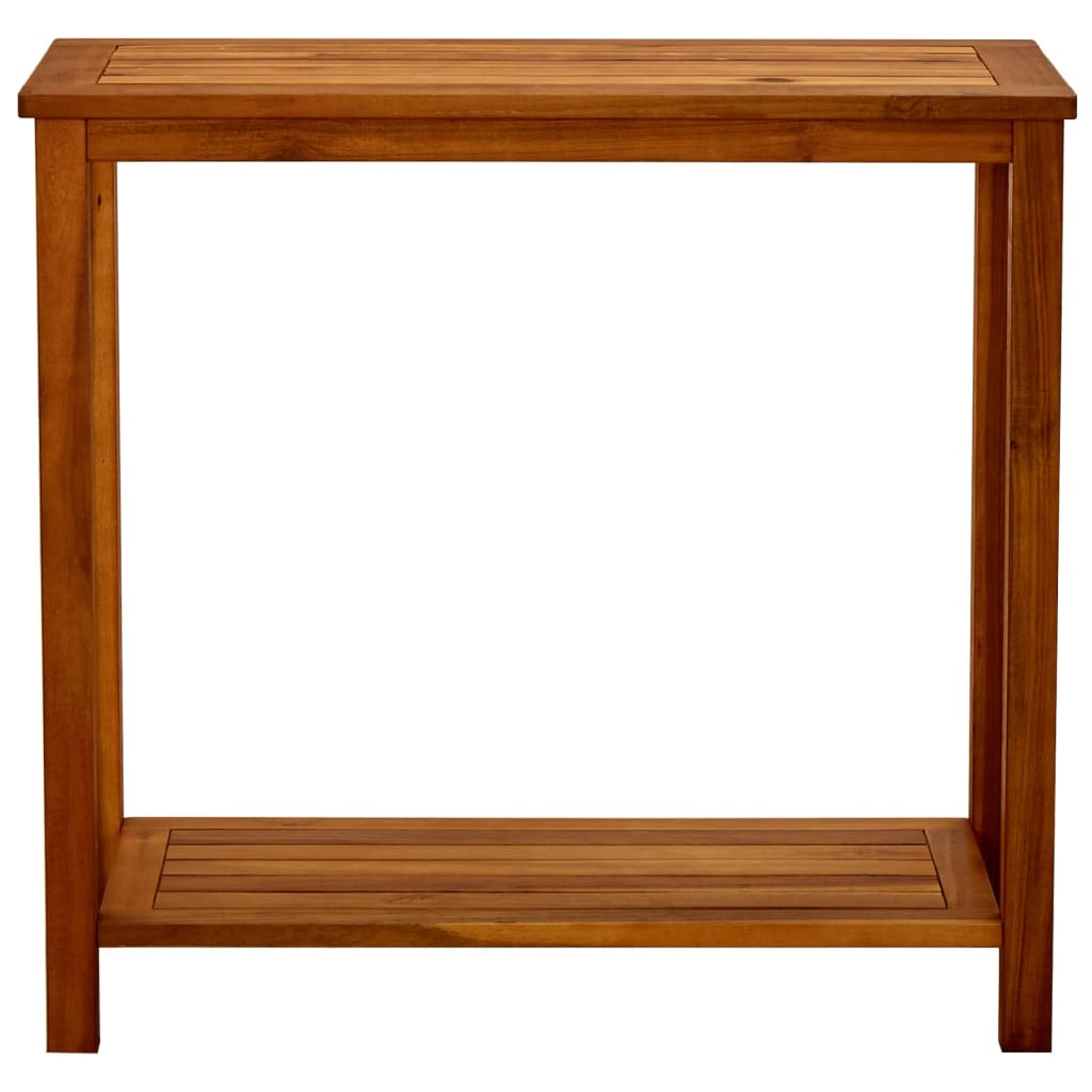 Tuinwandtafel 80x35x75 cm massief acaciahout is nu te koop bij PeponiXL, paradijselijk wonen!