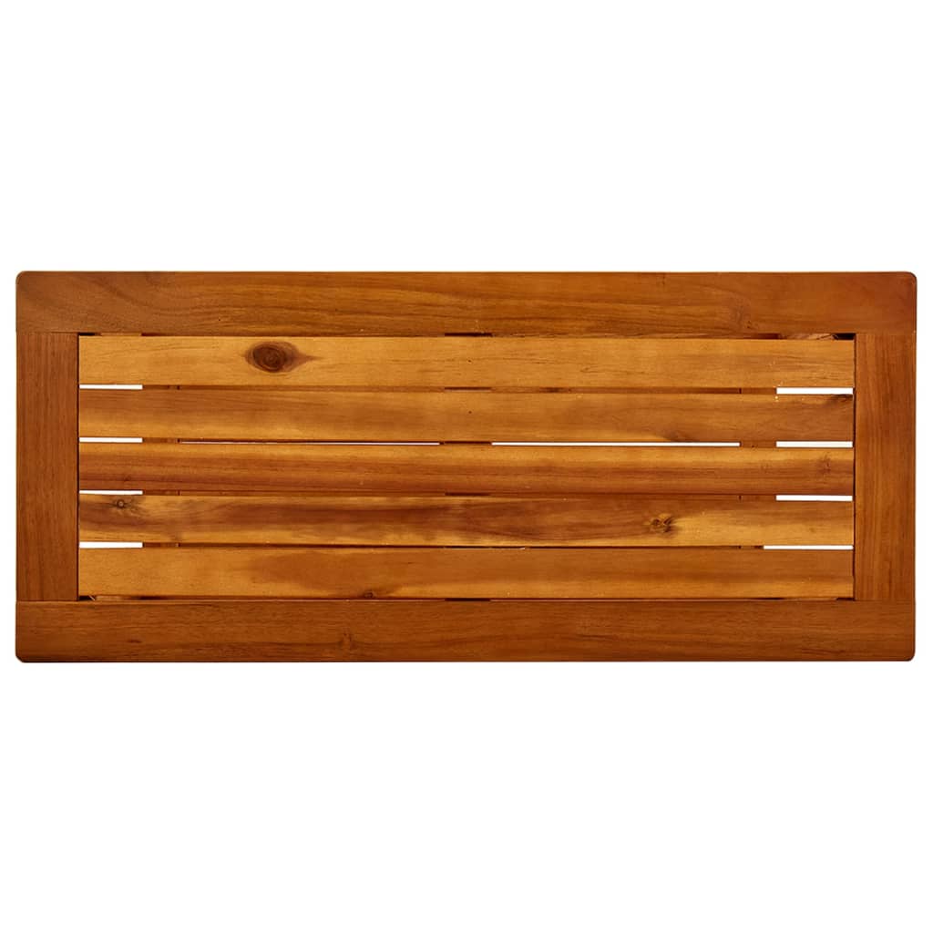 Tuinwandtafel 80x35x75 cm massief acaciahout is nu te koop bij PeponiXL, paradijselijk wonen!