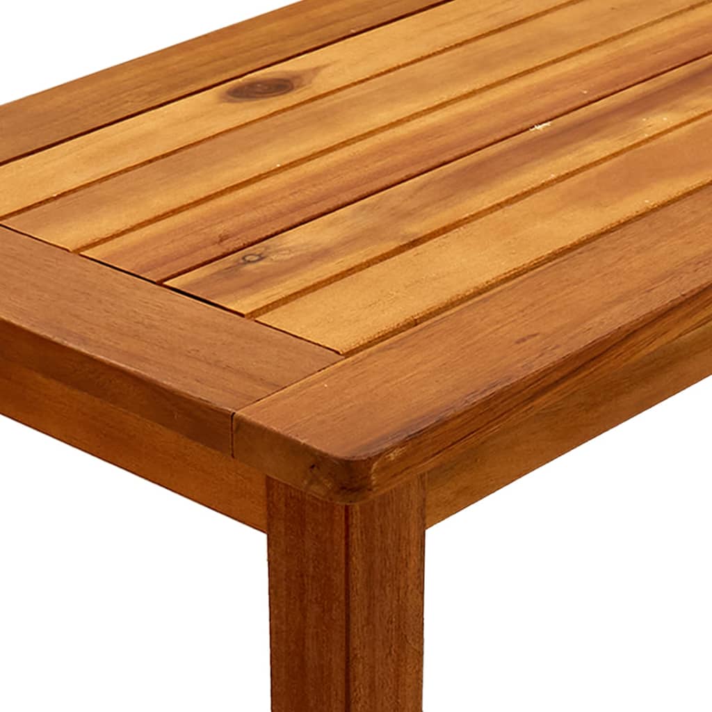 Tuinwandtafel 80x35x75 cm massief acaciahout is nu te koop bij PeponiXL, paradijselijk wonen!