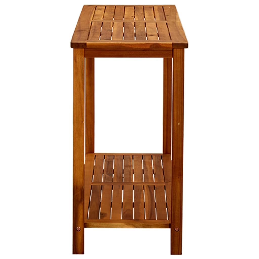 Tuinwandtafel 110x40x75 cm massief acaciahout is nu te koop bij PeponiXL, paradijselijk wonen!