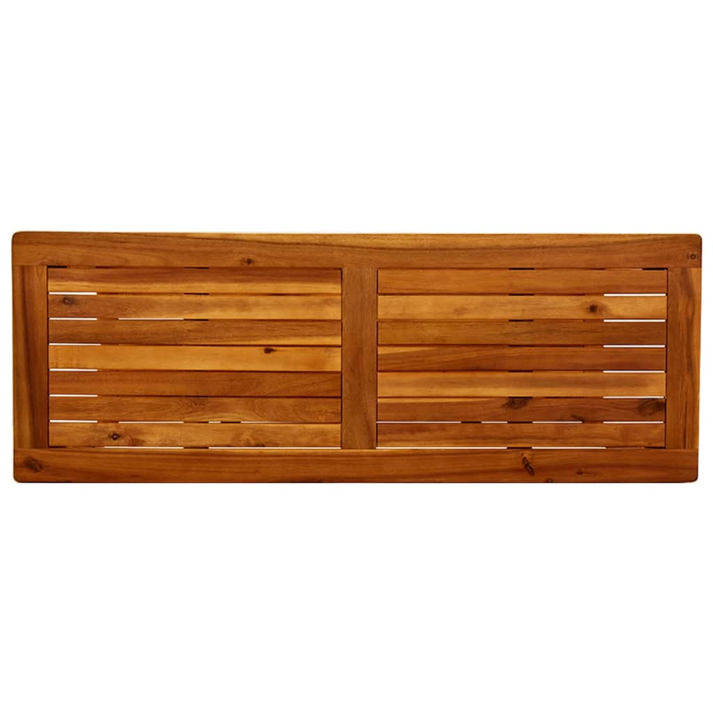 Tuinwandtafel 110x40x75 cm massief acaciahout is nu te koop bij PeponiXL, paradijselijk wonen!