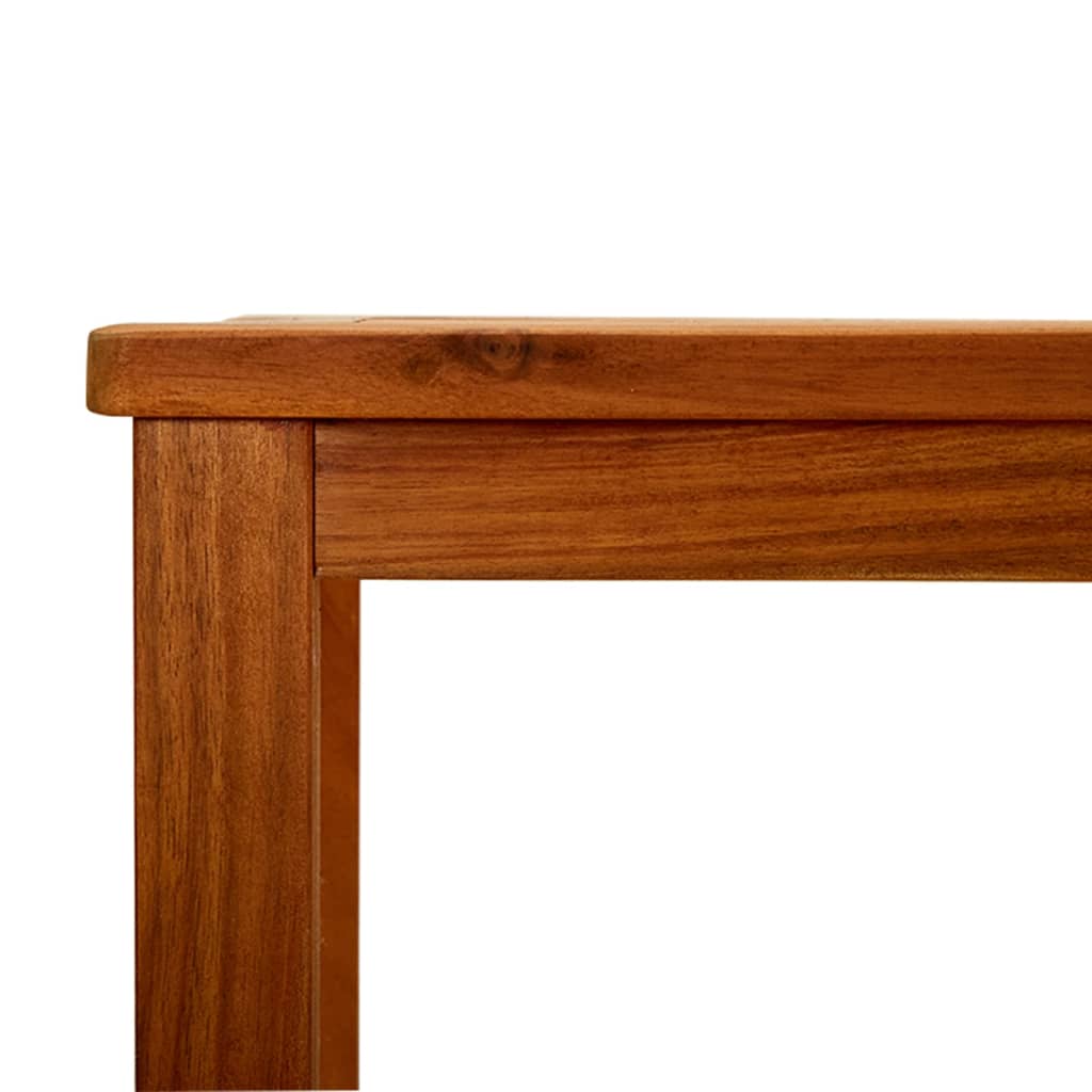 Tuinwandtafel 110x40x75 cm massief acaciahout is nu te koop bij PeponiXL, paradijselijk wonen!