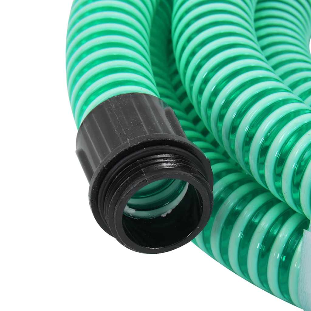 Zuigslang met messing koppelingen 1,1'' 3 m PVC groen is nu te koop bij PeponiXL, paradijselijk wonen!