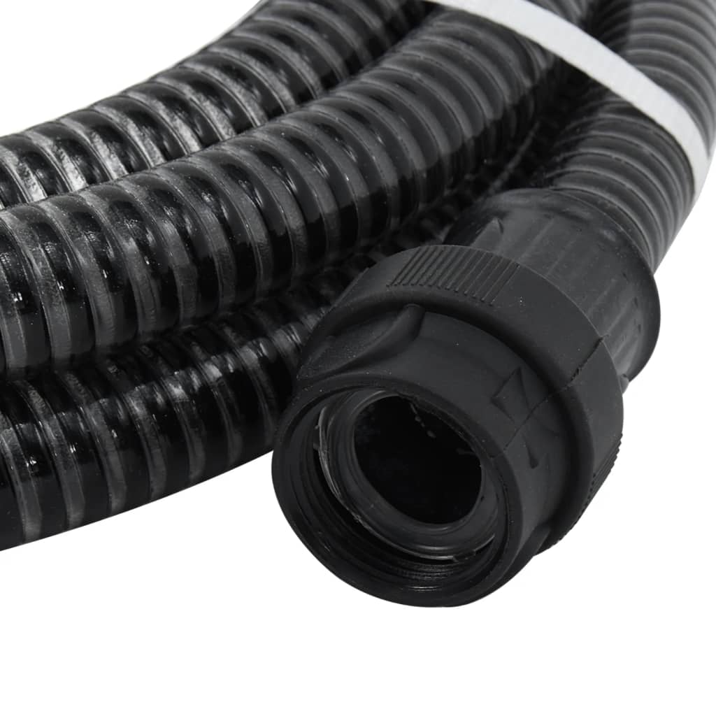 Zuigslang met PVC koppelingen 1,1'' 10 m PVC zwart is nu te koop bij PeponiXL, paradijselijk wonen!