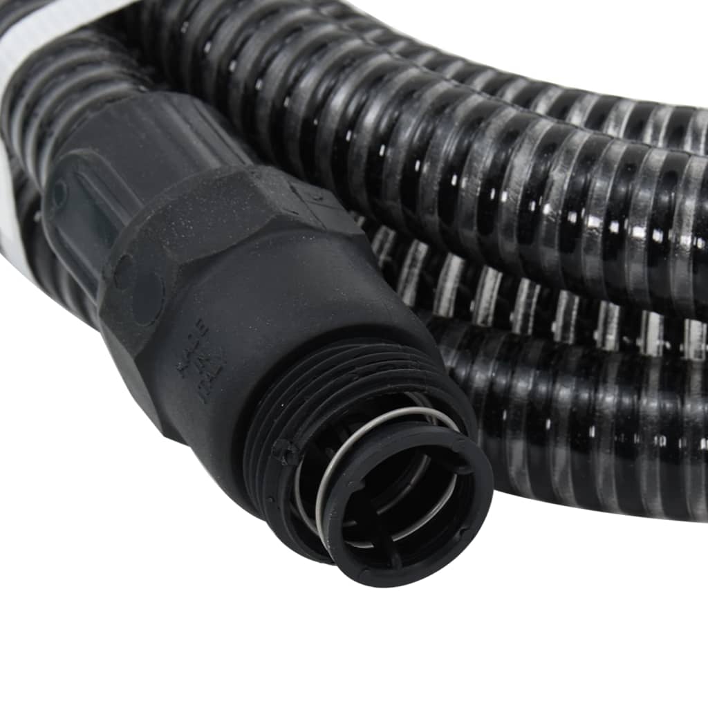 Zuigslang met PVC koppelingen 1,1'' 10 m PVC zwart is nu te koop bij PeponiXL, paradijselijk wonen!