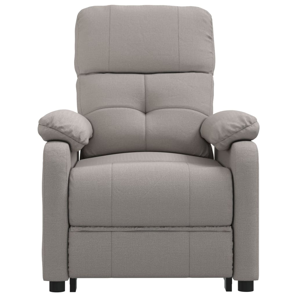 Fauteuil verstelbaar elektrisch stof taupe is nu te koop bij PeponiXL, paradijselijk wonen!