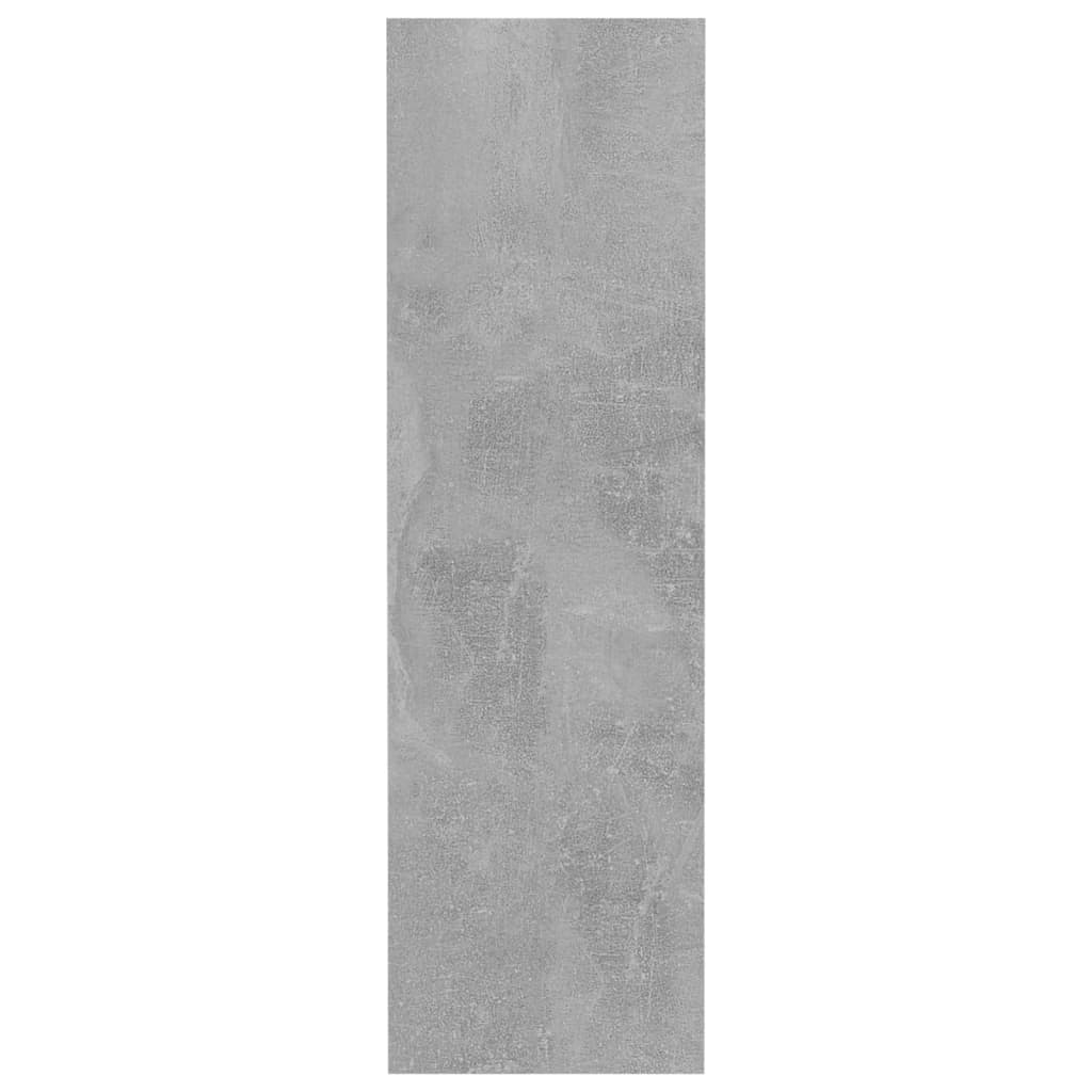 Wandschoenenkast 60x18x60 cm spaanplaat betongrijs is nu te koop bij PeponiXL, paradijselijk wonen!