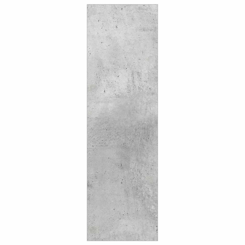 Wandschoenenkast 60x18x60 cm spaanplaat betongrijs is nu te koop bij PeponiXL, paradijselijk wonen!