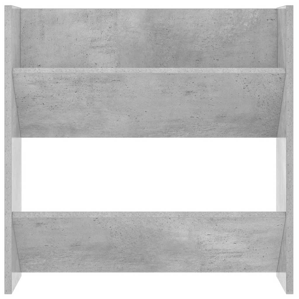 Wandschoenenkasten 2 st 60x18x60 cm spaanplaat betongrijs is nu te koop bij PeponiXL, paradijselijk wonen!