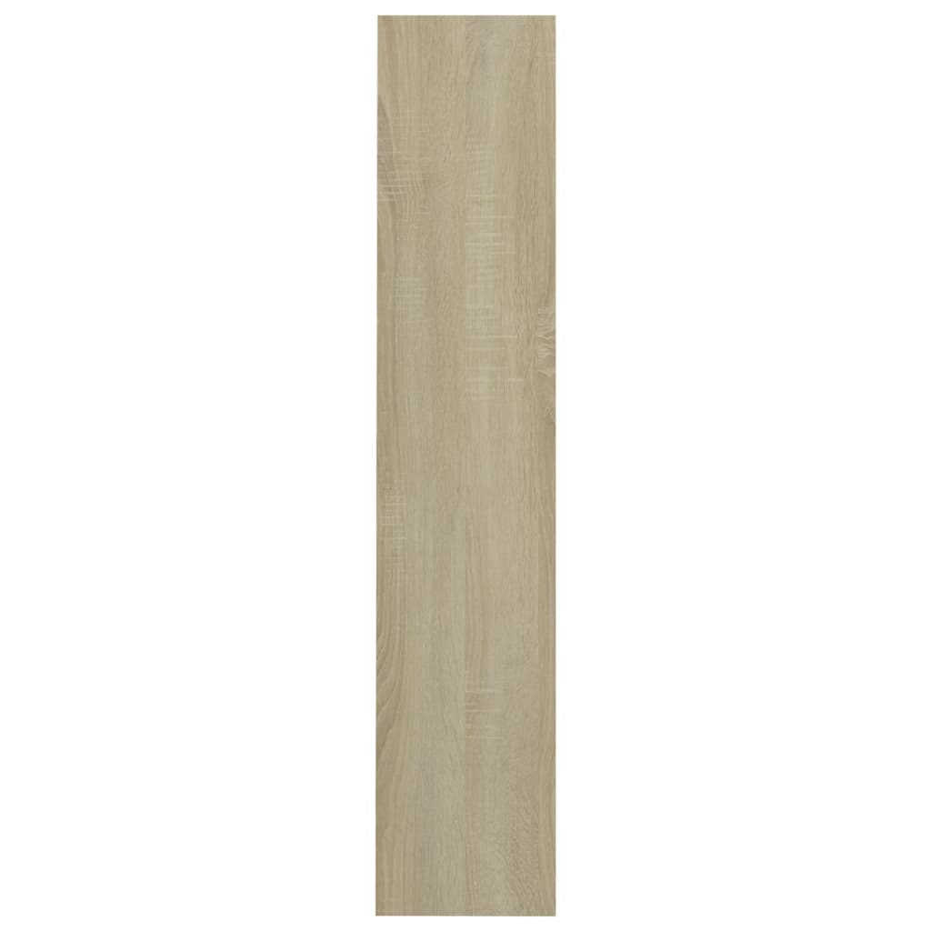 Wandschoenenkasten 2 st 60x18x90 cm spaanplaat sonoma eiken is nu te koop bij PeponiXL, paradijselijk wonen!