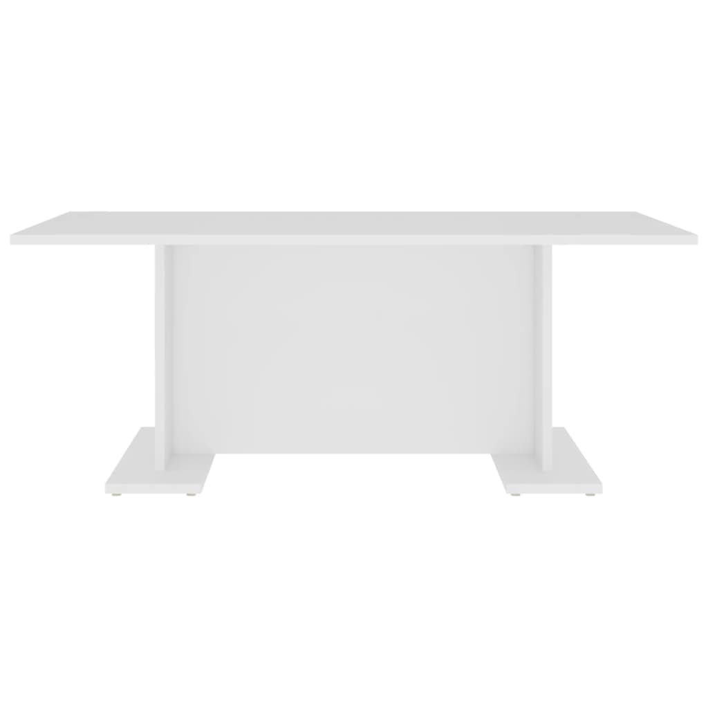 Salontafel 103,5x60x40 cm bewerkt hout wit is nu te koop bij PeponiXL, paradijselijk wonen!