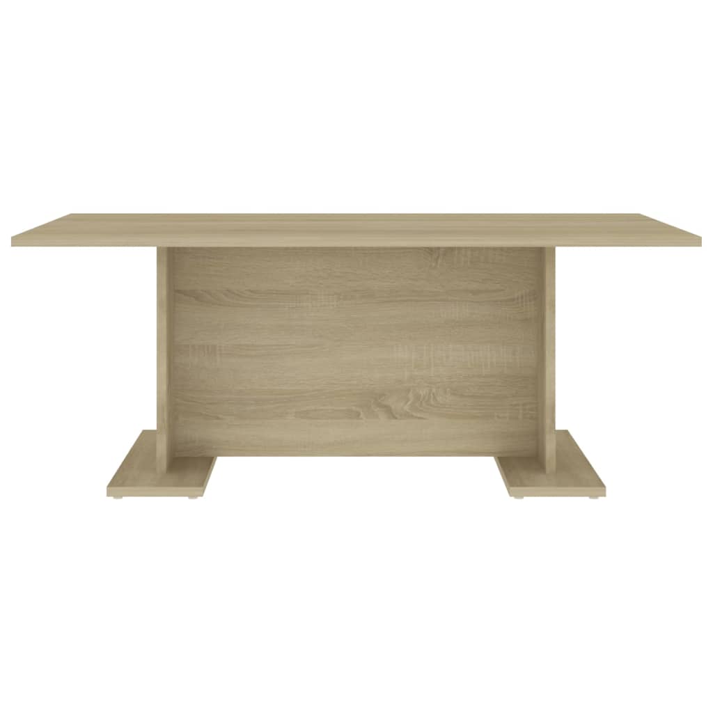 Salontafel 103,5x60x40 cm bewerkt hout sonoma eikenkleurig is nu te koop bij PeponiXL, paradijselijk wonen!