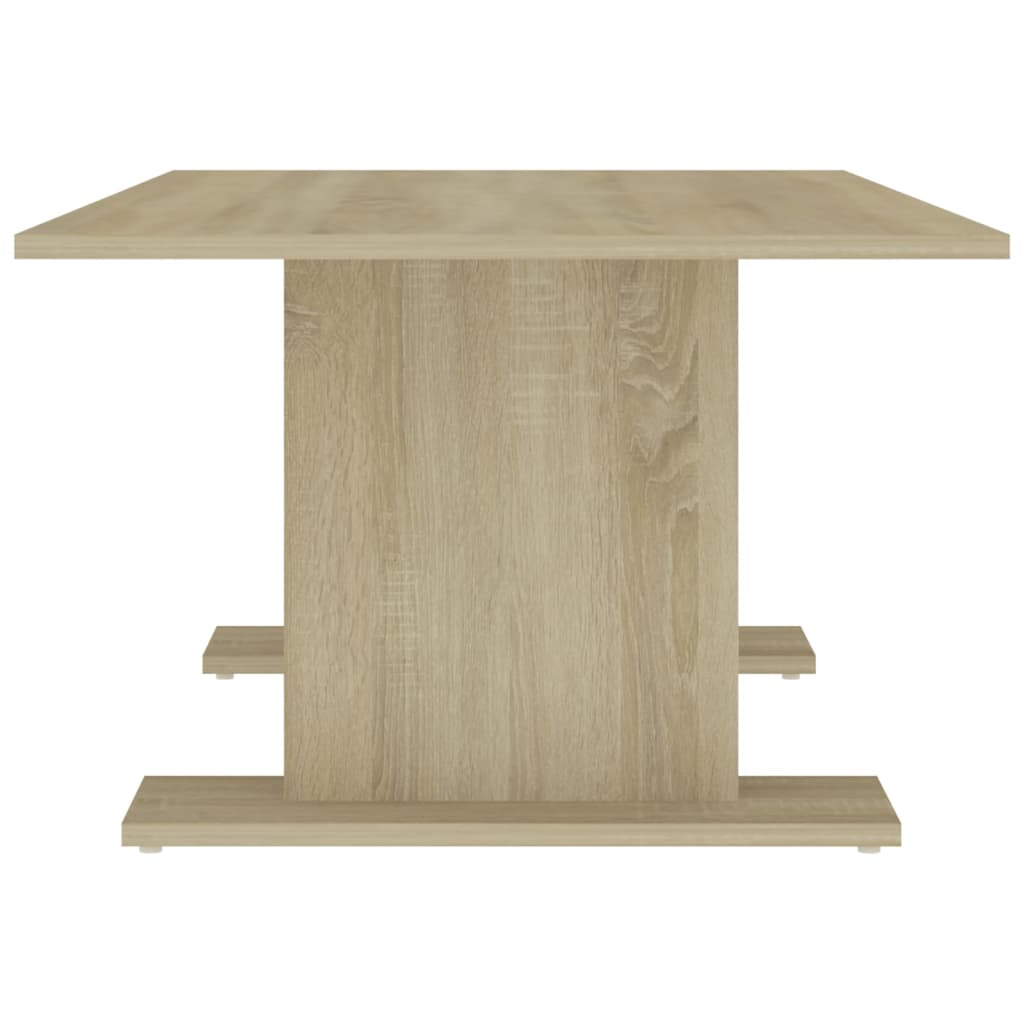 Salontafel 103,5x60x40 cm bewerkt hout sonoma eikenkleurig is nu te koop bij PeponiXL, paradijselijk wonen!