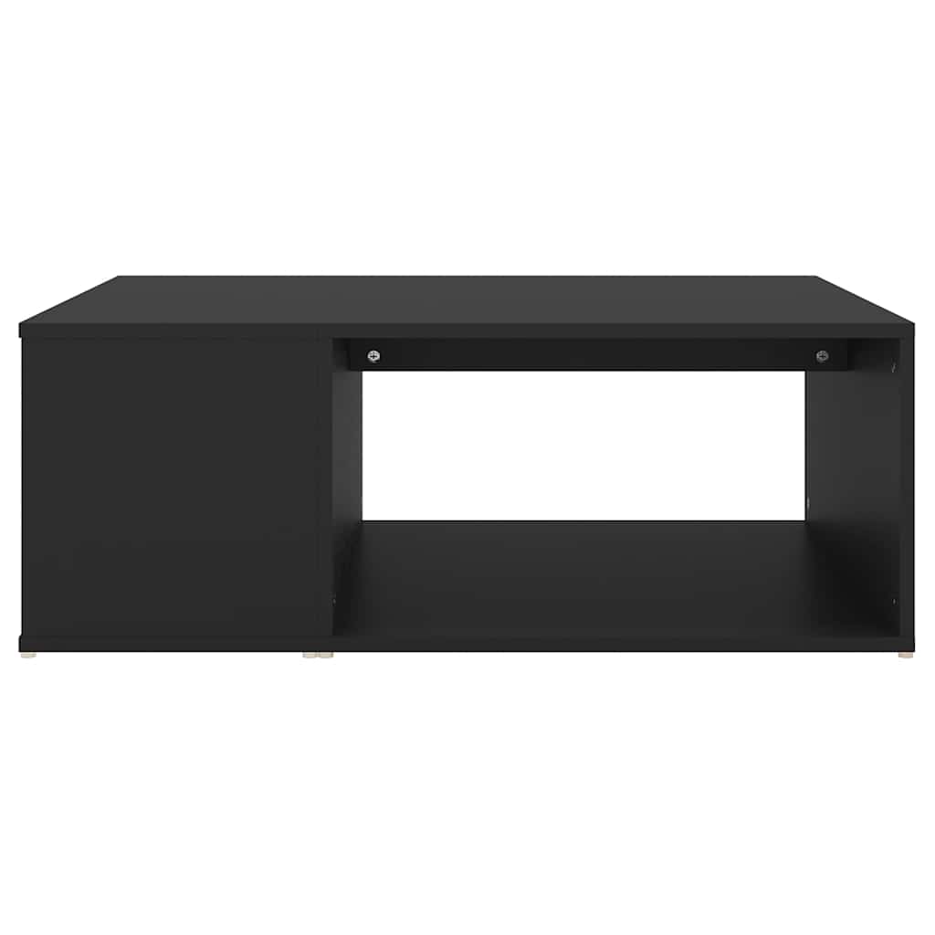 Salontafel 90x67x33 cm bewerkt hout zwart is nu te koop bij PeponiXL, paradijselijk wonen!
