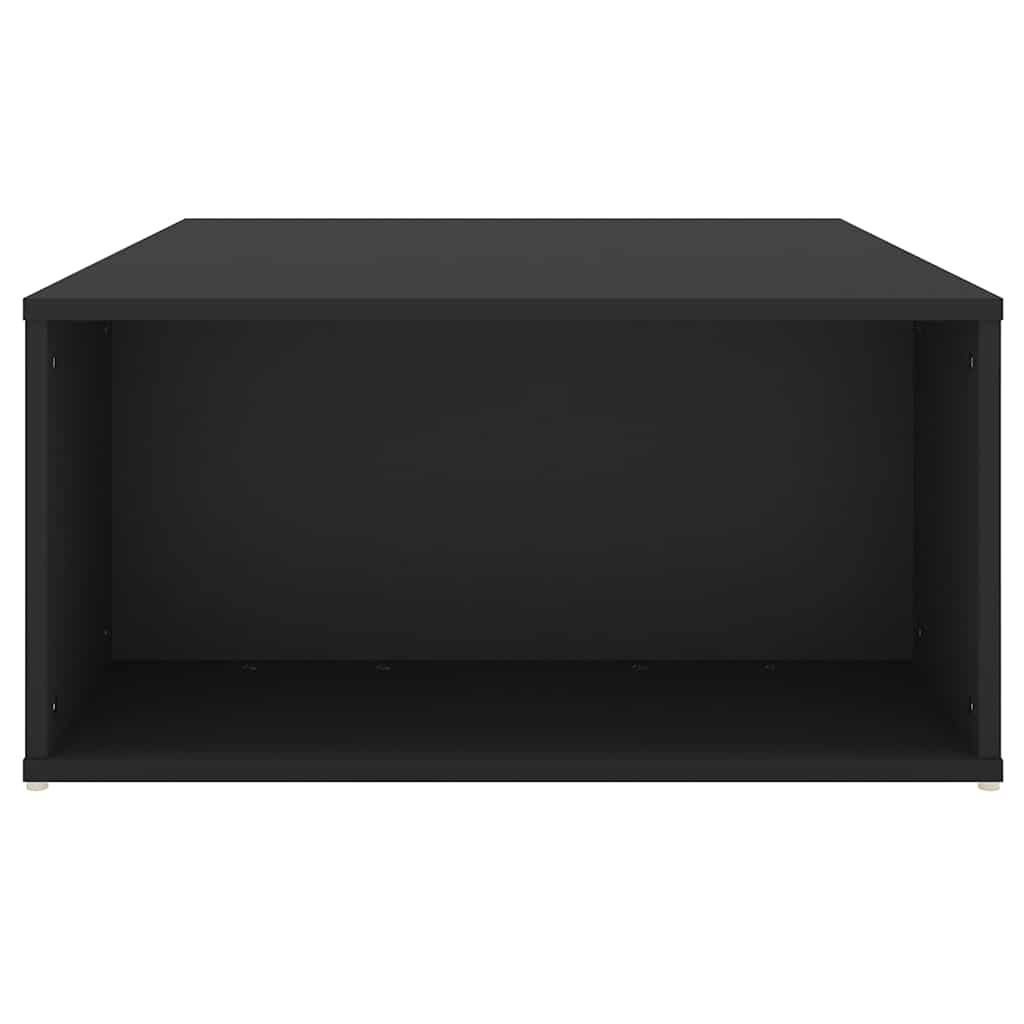 Salontafel 90x67x33 cm bewerkt hout zwart is nu te koop bij PeponiXL, paradijselijk wonen!