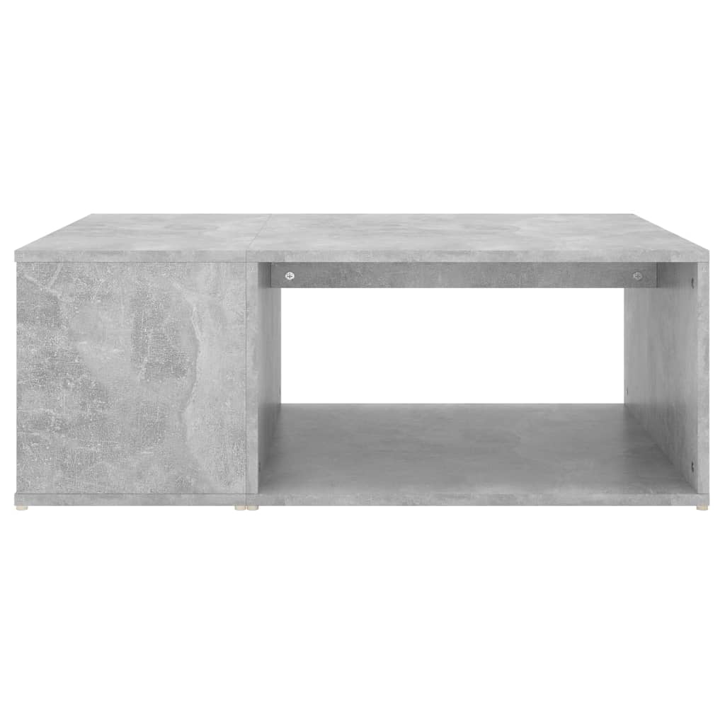 Salontafel 90x67x33 cm bewerkt hout betongrijs is nu te koop bij PeponiXL, paradijselijk wonen!