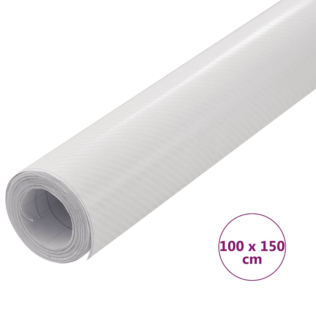 Autofolie 4D 100x150 cm wit is nu te koop bij PeponiXL, paradijselijk wonen!