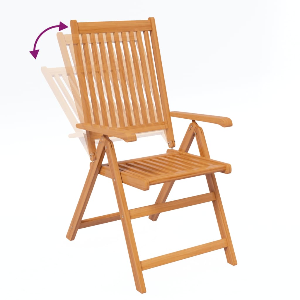 5-delige Tuinset massief acaciahout 150-200 cm is nu te koop bij PeponiXL, paradijselijk wonen!