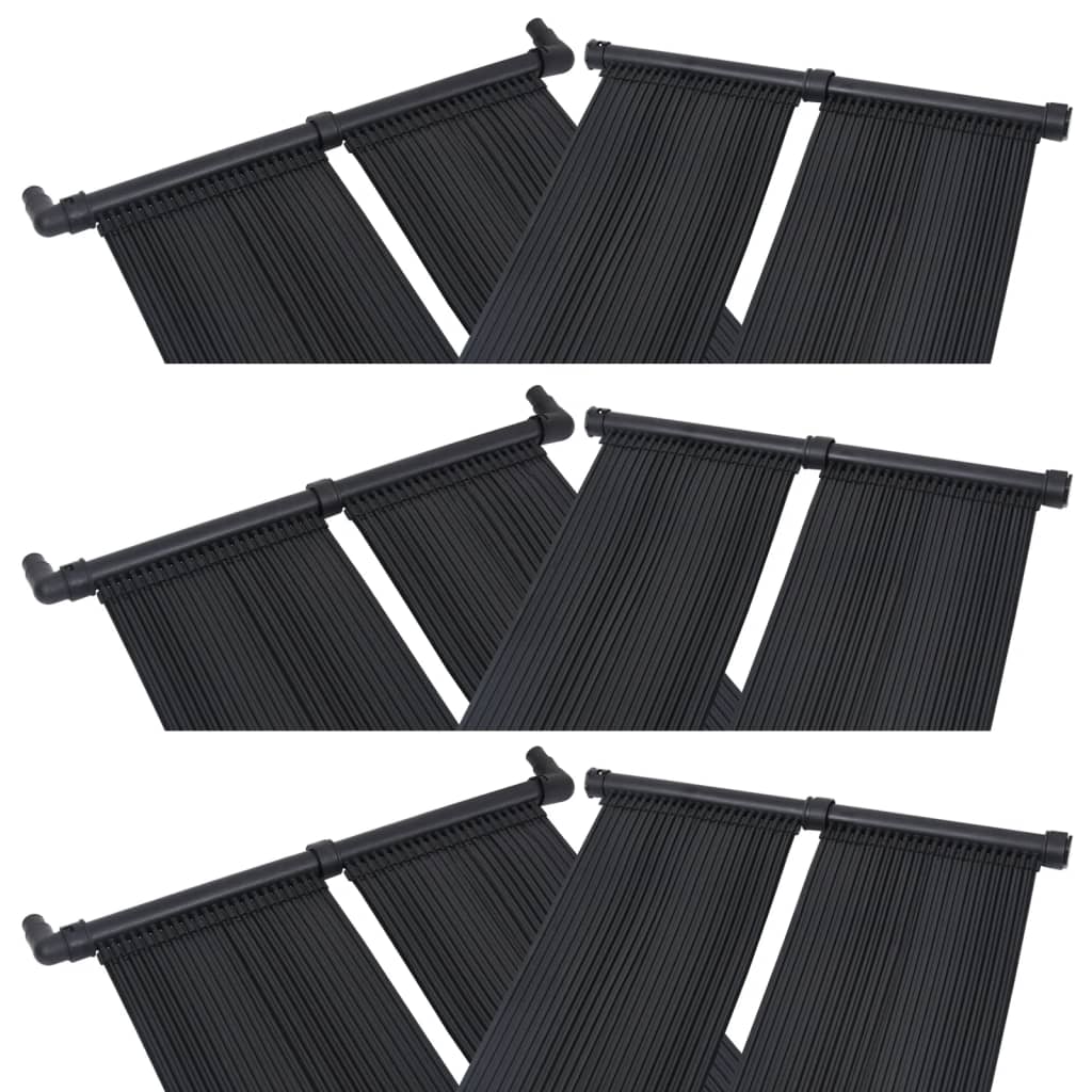 Solarverwarmingspanelen voor zwembad 6 st 80x310 cm is nu te koop bij PeponiXL, paradijselijk wonen!