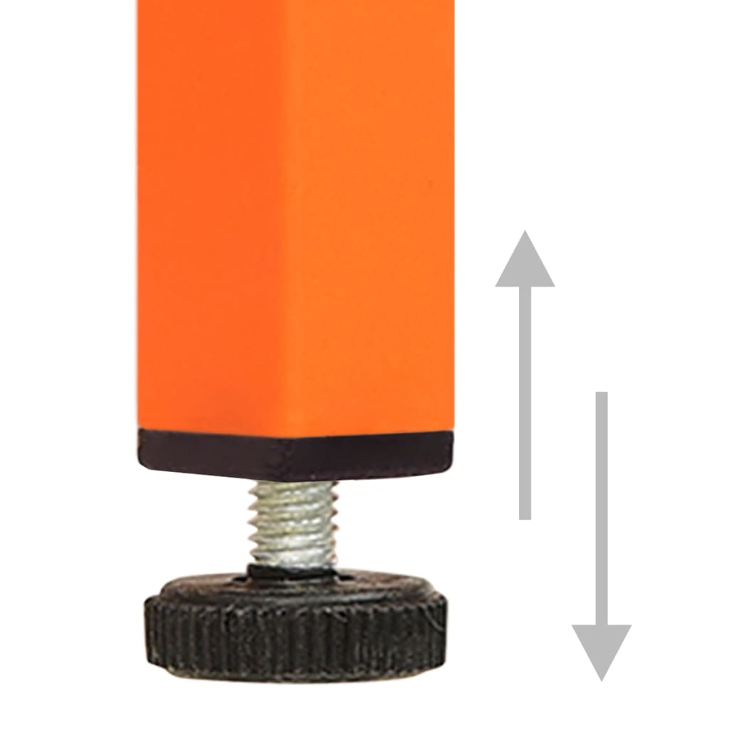 Tv-meubel 105x35x50 cm staal oranje is nu te koop bij PeponiXL, paradijselijk wonen!