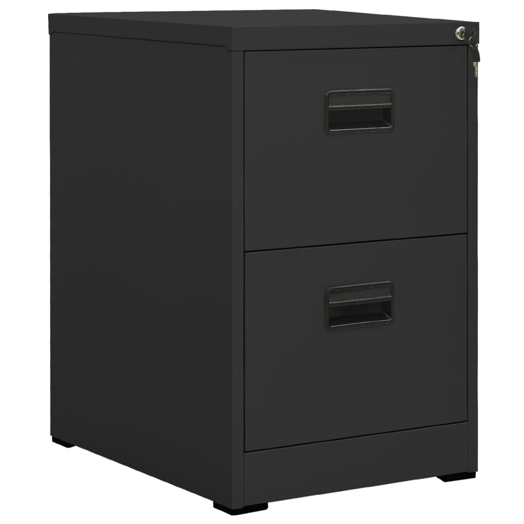 Archiefkast 46x62x72,5 cm staal antracietkleurig is nu te koop bij PeponiXL, paradijselijk wonen!