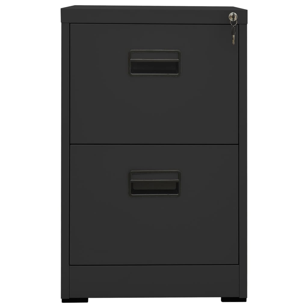 Archiefkast 46x62x72,5 cm staal antracietkleurig is nu te koop bij PeponiXL, paradijselijk wonen!