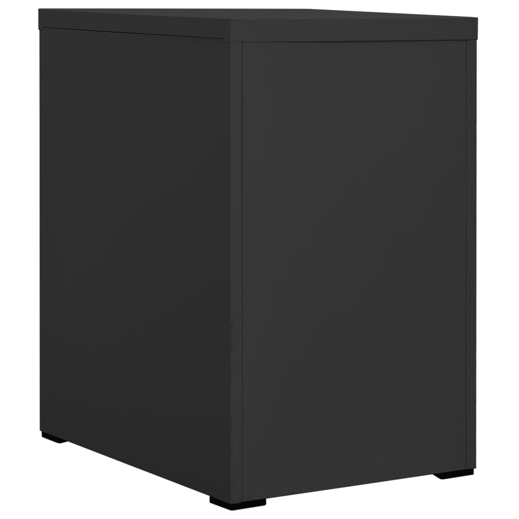 Archiefkast 46x62x72,5 cm staal antracietkleurig is nu te koop bij PeponiXL, paradijselijk wonen!