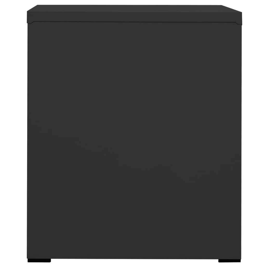 Archiefkast 46x62x72,5 cm staal antracietkleurig is nu te koop bij PeponiXL, paradijselijk wonen!
